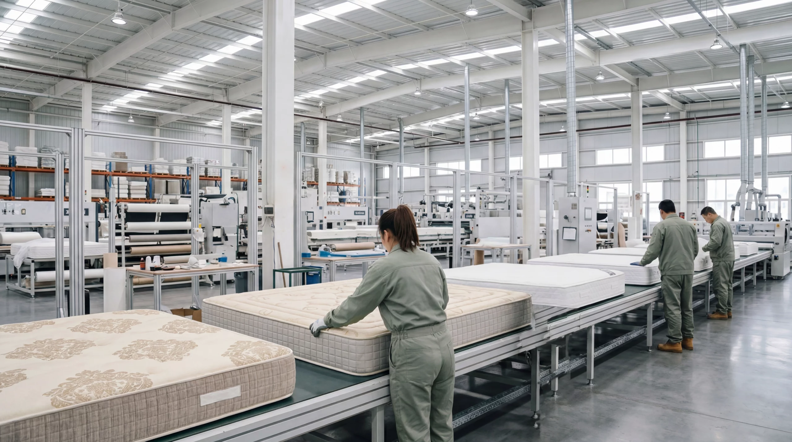 Fábrica de colchones Ovlas en Zaragoza